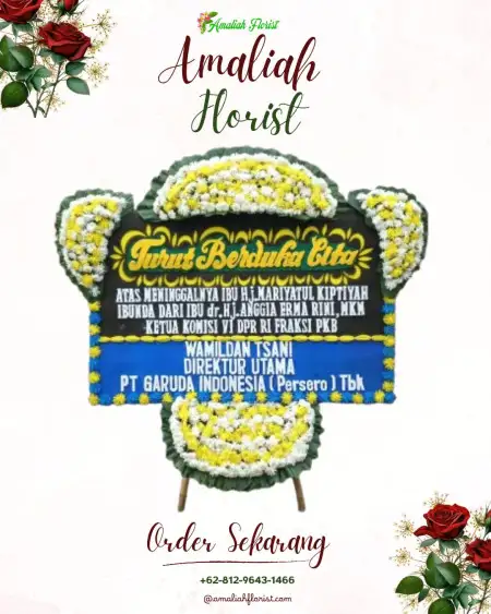 Papan Bunga Duka Subang